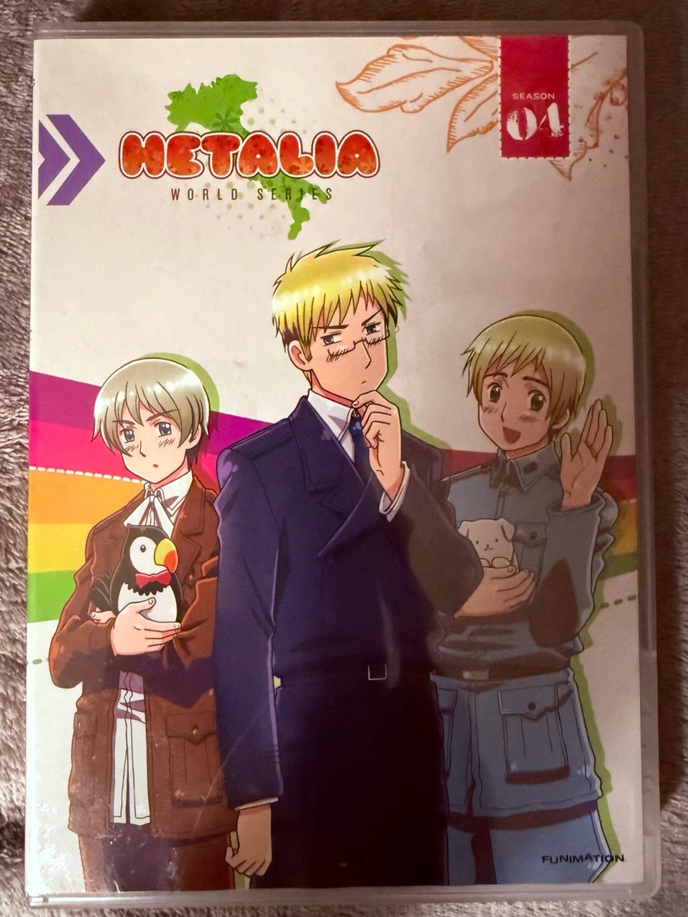 Funimation Hetalia: World Series season 4 DVD set